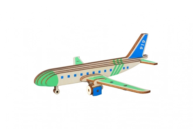 Woodcraft 3D Wooden Puzzle Airplane