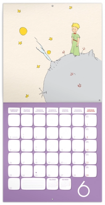 Notebook Calendar The Little Prince 2025