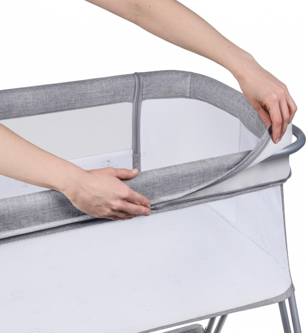 Baby Bed Luna 2-in-1 – Grey Concrete