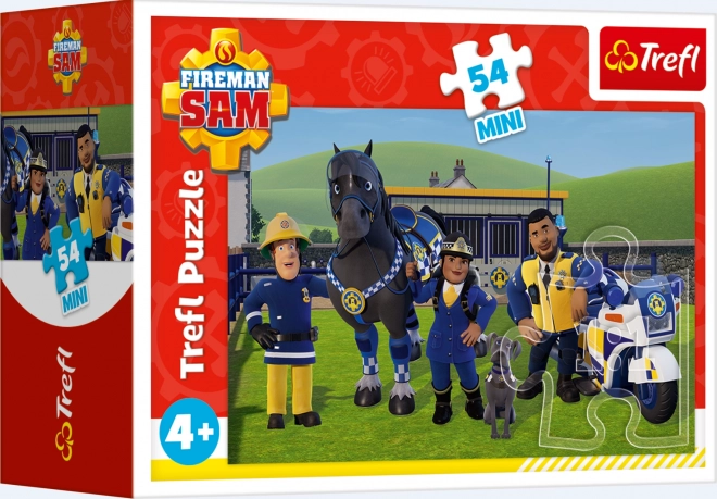 Trefl Mini Puzzle Fireman Sam Ready for Action