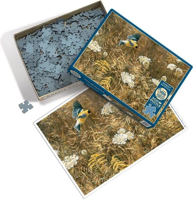 Queen Anne's Lace and Goldenrod 500 Piece Puzzle