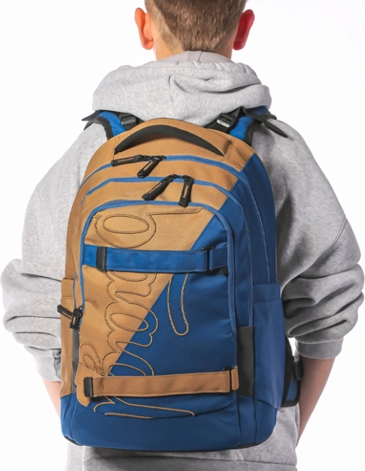 Set Baagl Skate Max Duo: Zaino, Astuccio e Sacchetto