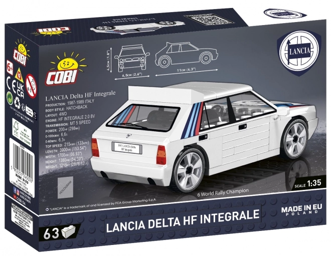 Lancia Delta HF Integrale Model Building Set