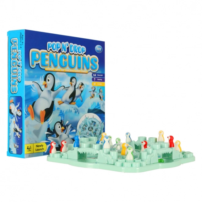 Penguin Race Family Board Game