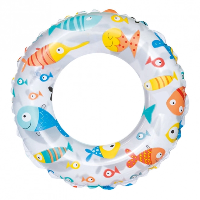 Inflatable Swim Ring with Print