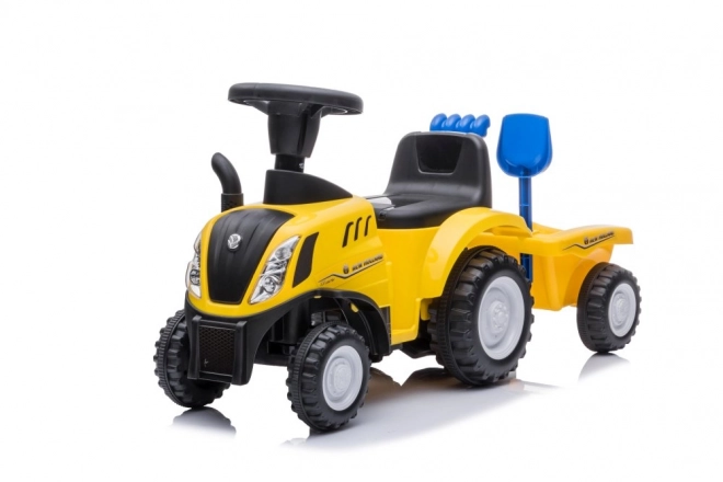 Ride-On Tractor New Holland Yellow