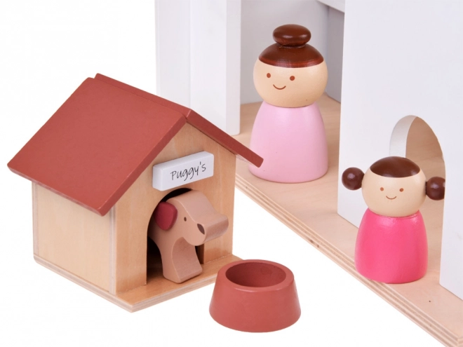 Modern Wooden Dollhouse in Loft Style