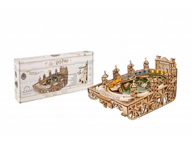 Wooden 3D Mechanical Puzzle Harry Potter Quidditch Pinball