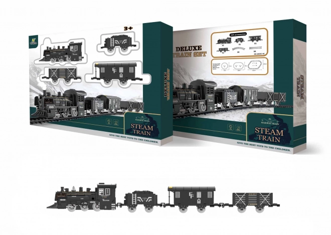 Steam Train Set with Effects