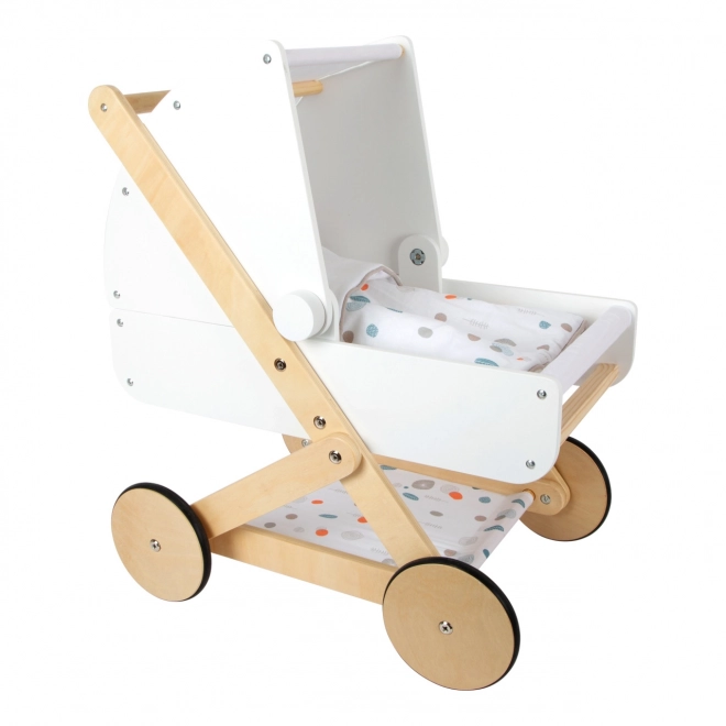 Small Foot Little Button Doll Stroller