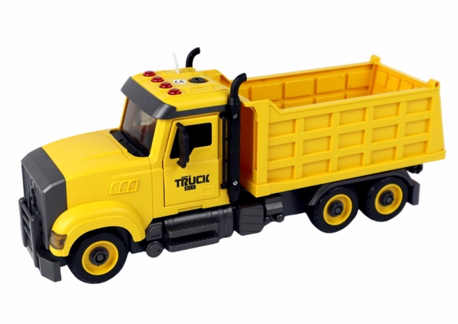 Yellow Interactive Construction Truck with Sounds