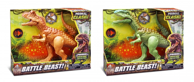 Primal Clash Battle Dinosaur Figure