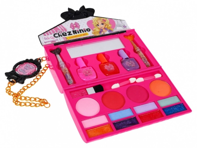 Children's Makeup Set Pink Handbag 5+