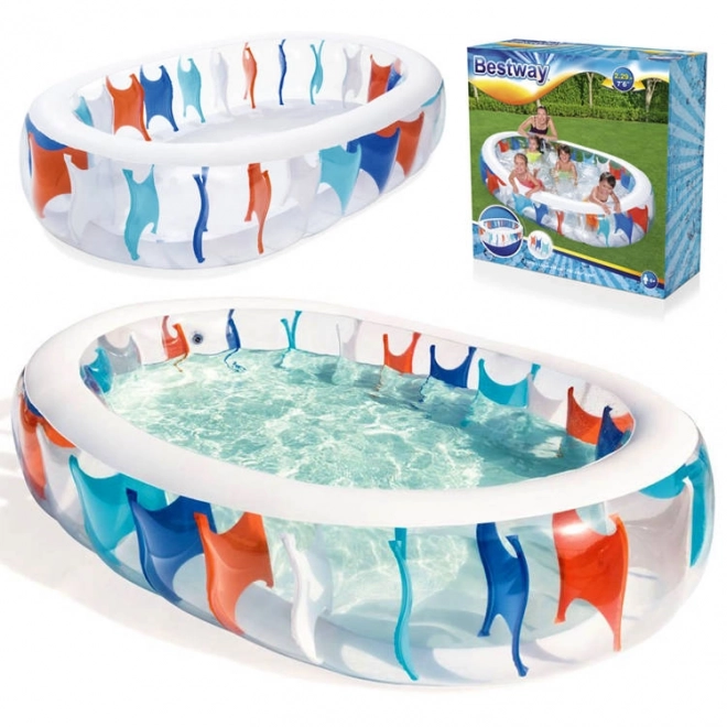 Inflatable Family Pool Ellipse by Bestway