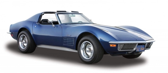 Chevrolet Corvette 1970 Model 1:24 Blue