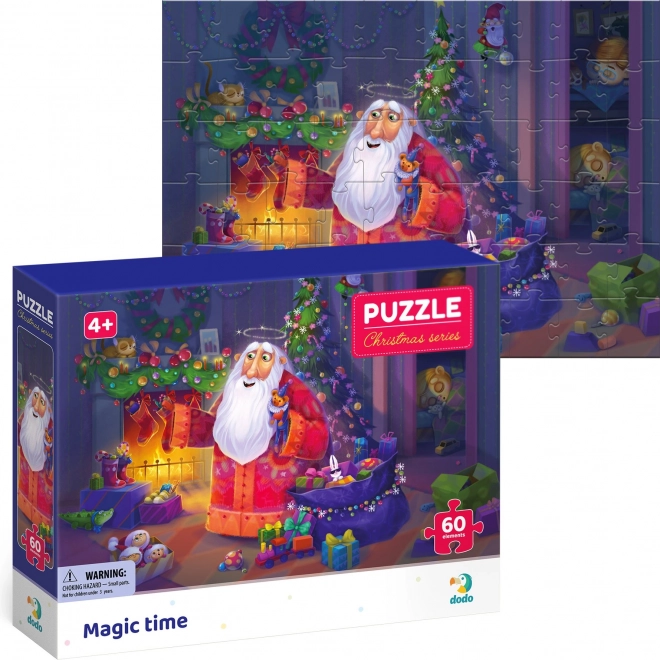 Dodo magical christmas time puzzle 60 pieces