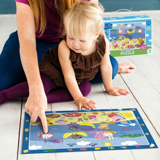 Peppa Pig Hidden Image Puzzle 50 Pieces