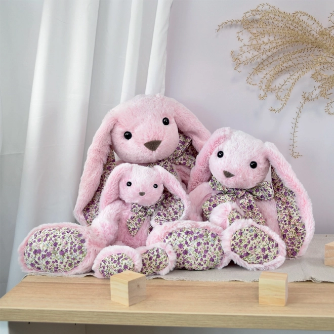Doudou Plush Pink Bunny 50 cm