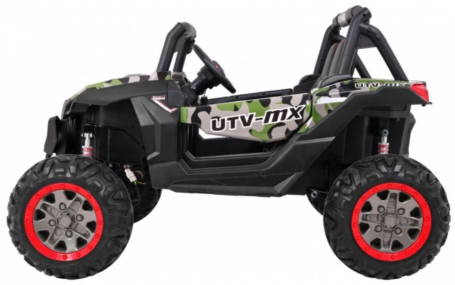 Dětský kočárek SuperStar Moro + pohon 4x4 + dálkové ovládání + zavazadlový prostor + MP3 LED + zámek dveří