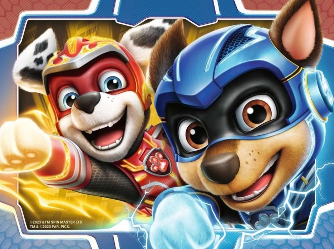 Paw Patrol The Movie 4-in-1 Puzzle Set