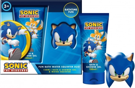 Sada sprchový gel a pěna do koupele Sonic 150 ml s koupacím stříkátkem