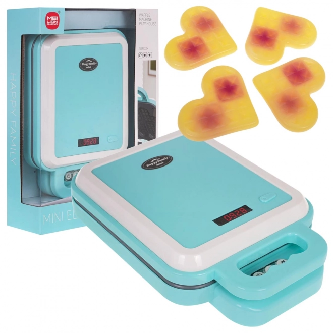 Interactive waffle maker with lights and sound