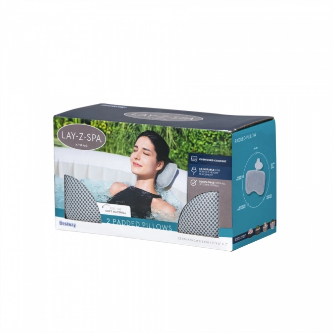 Lay-Z-Spa Headrest Pillow Set