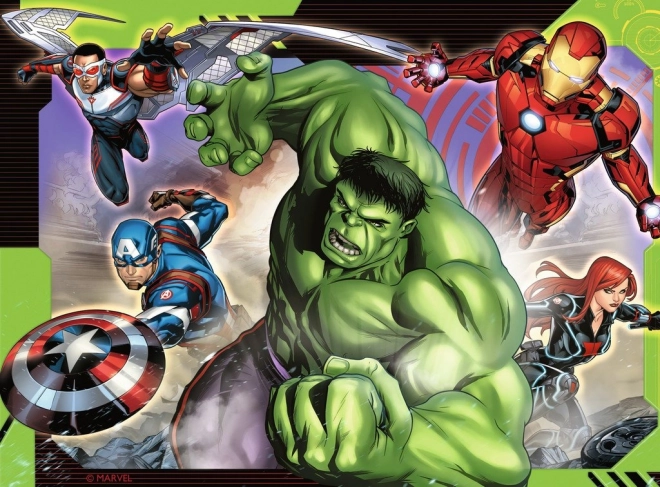 ravensburger avengers mightiest heroes puzzle set