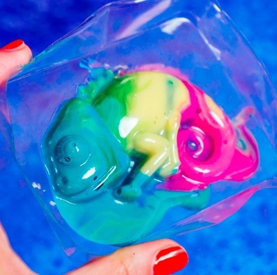 Crazy Science Chameleon Slime Set