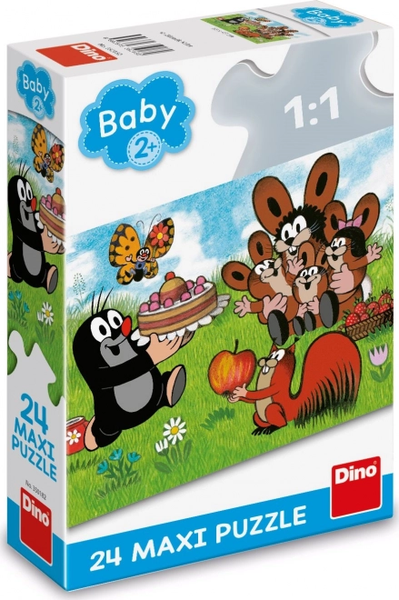 Puzzle Krtek Birthday 24 Pieces Maxi