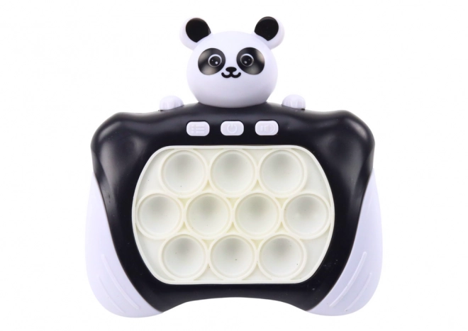 Interactive Pop-It Panda Console Game