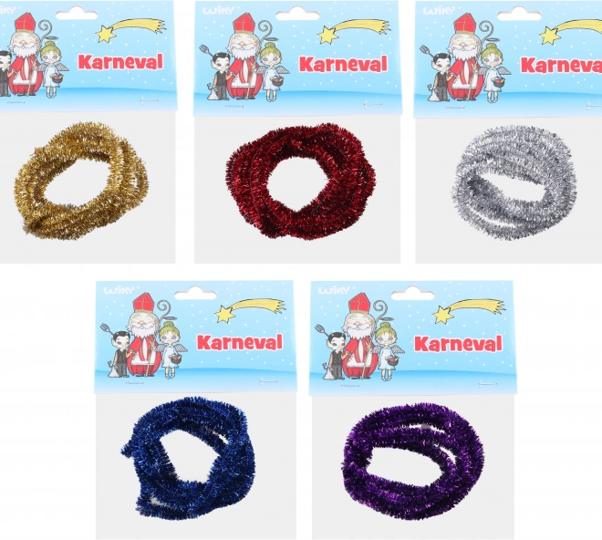 Metalizirana žinilja 10 mm, duljina 1,5 m