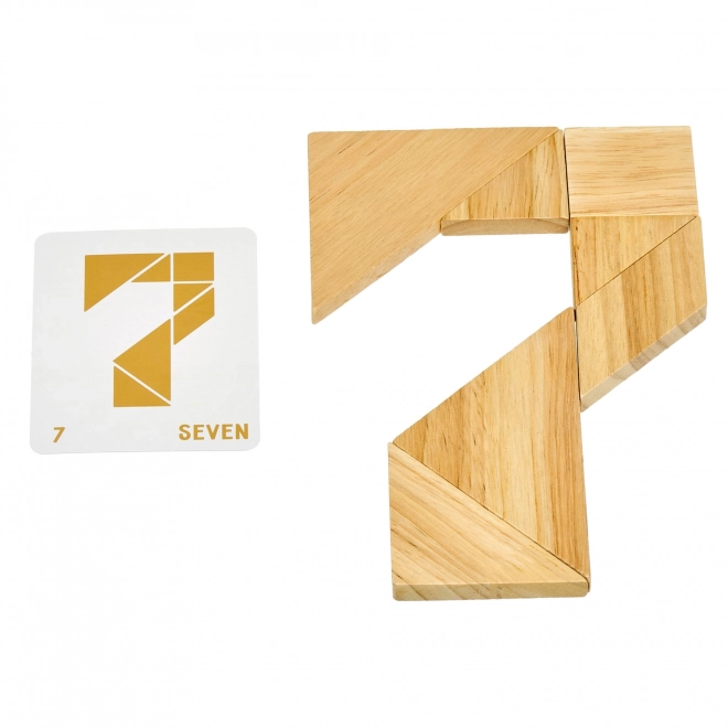 Lucy & Leo Tangram Wooden Puzzle Game