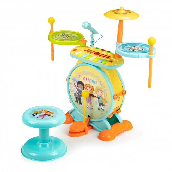 Musical Fun Drums and Organ Set for Kids