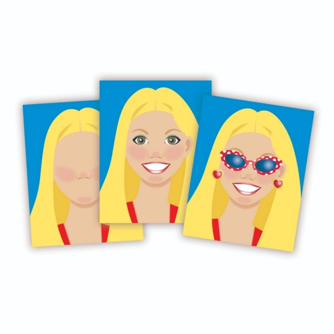 Sticker Set for Girls - Faces