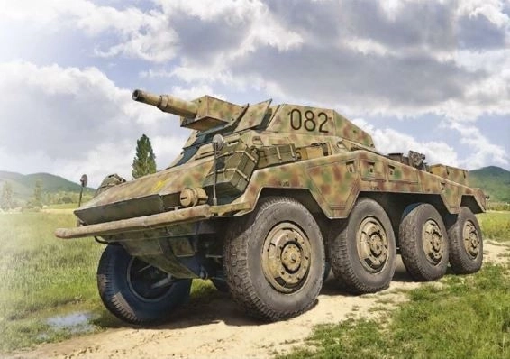 Model of Sd.Kfz. 234/3 Vehicle in 1:35 Scale