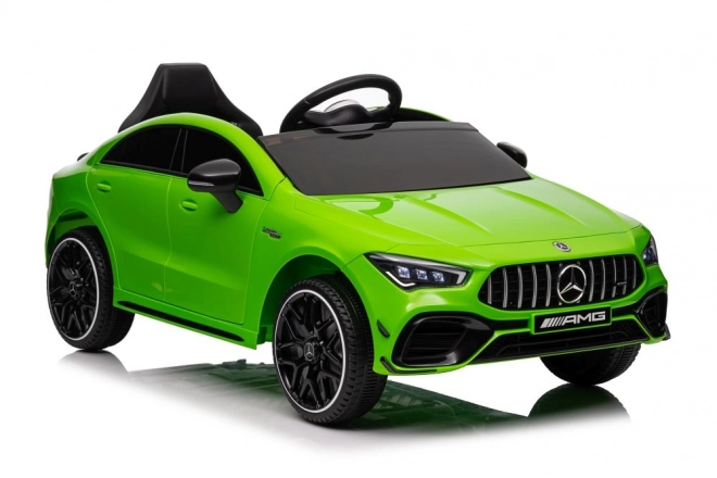 Electric Ride-On Car Mercedes CLA 45s AMG Green 4x4