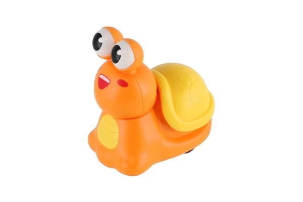 Push and Go Snail Toy with Friction Mechanism