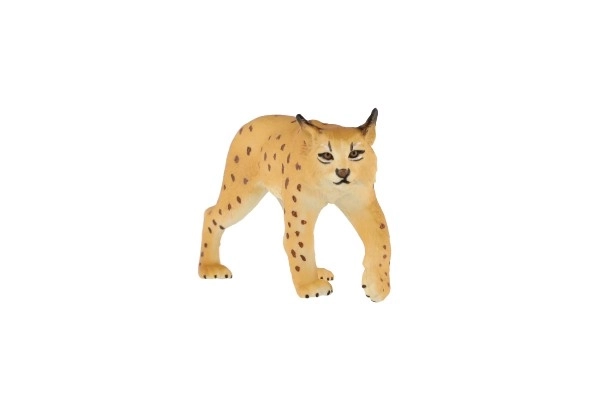 ZooWild Lynx Plastic Toy 9cm