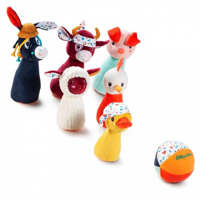 Lilliputiens Farm Bowling Set