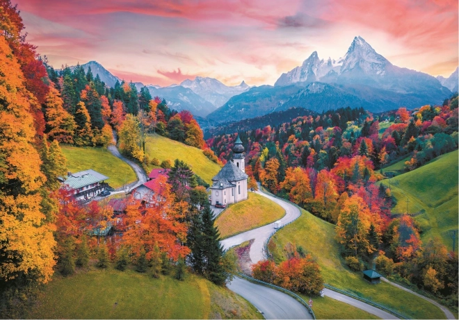 Trefl Puzzle Wanderlust: At the Foot of the Alps 1000 Pieces