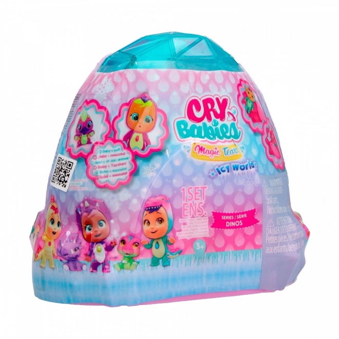 Cry Babies Magic Tears Icy World Dinos Doll