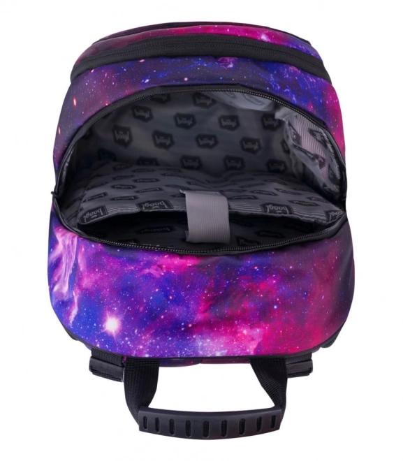 School Backpack Skate Galaxy