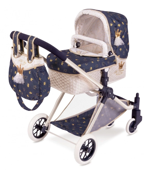 DeCuevas 3-in-1 Doll Stroller XL with Bag Classic Gold