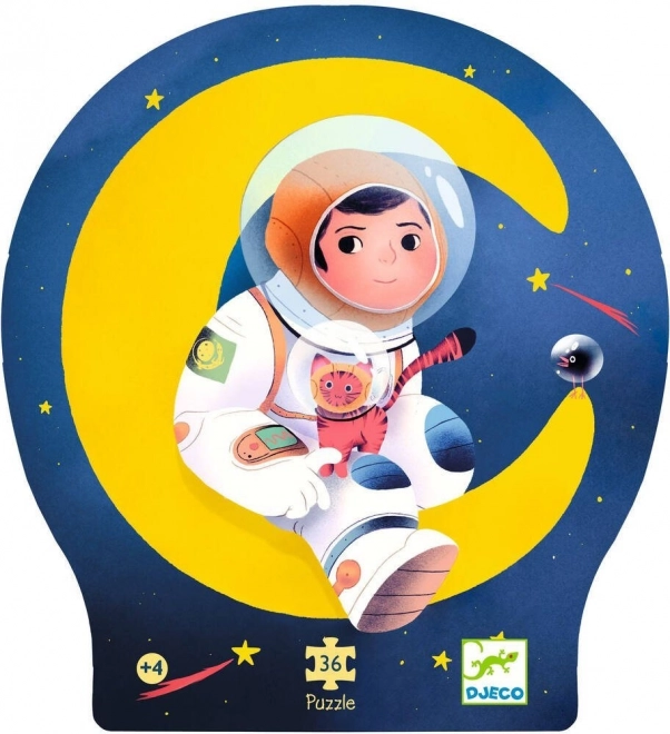 Puzzle Astronauta sulla Luna 36 pezzi