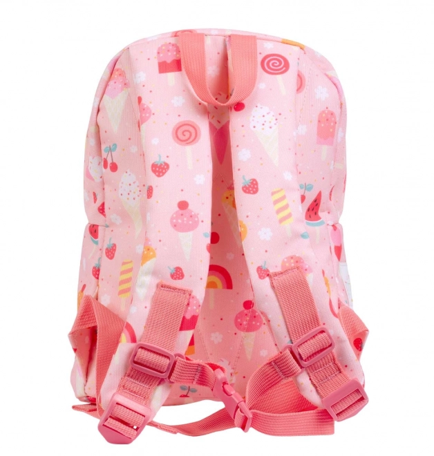 Ice Cream Printed Children's Backpack