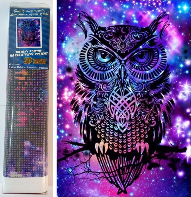 Norimpex Magic Owl Diamond Painting Kit