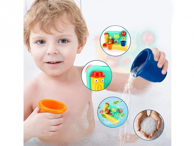 Bath Toy Water Wheel Panel