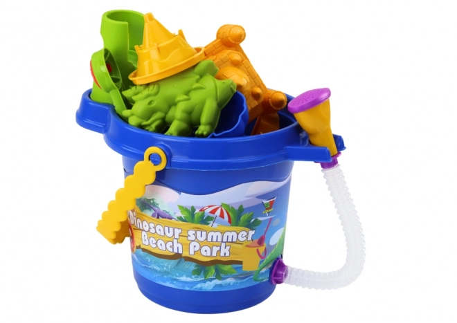 Dinosaur Sand Play Set with Bucket and Shower