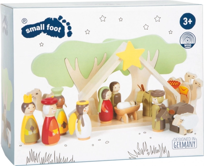 Small Foot Wooden Christmas Nativity Set